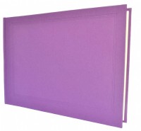 Regal Purple Linen Photograph Album