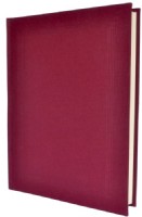 Burgundy Linen Photograph Album