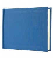 Marine Blue Linen Photograph Album