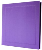 Regal Purple Silk Photograph Album