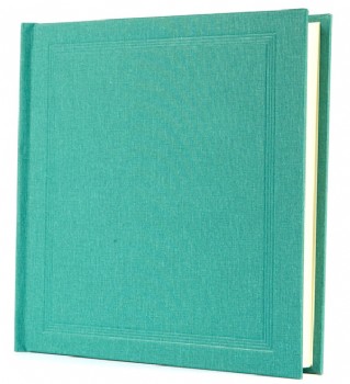 Sea Green Linen Photograph Album