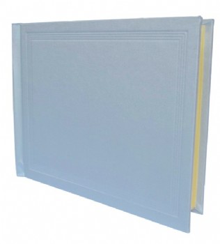 Baby Blue Silk Baby Photograph Album