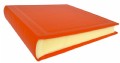 Orange Leather Photograph Album