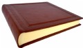 Burgundy Leather Photograph Album