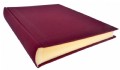 Burgundy Linen Photograph Album